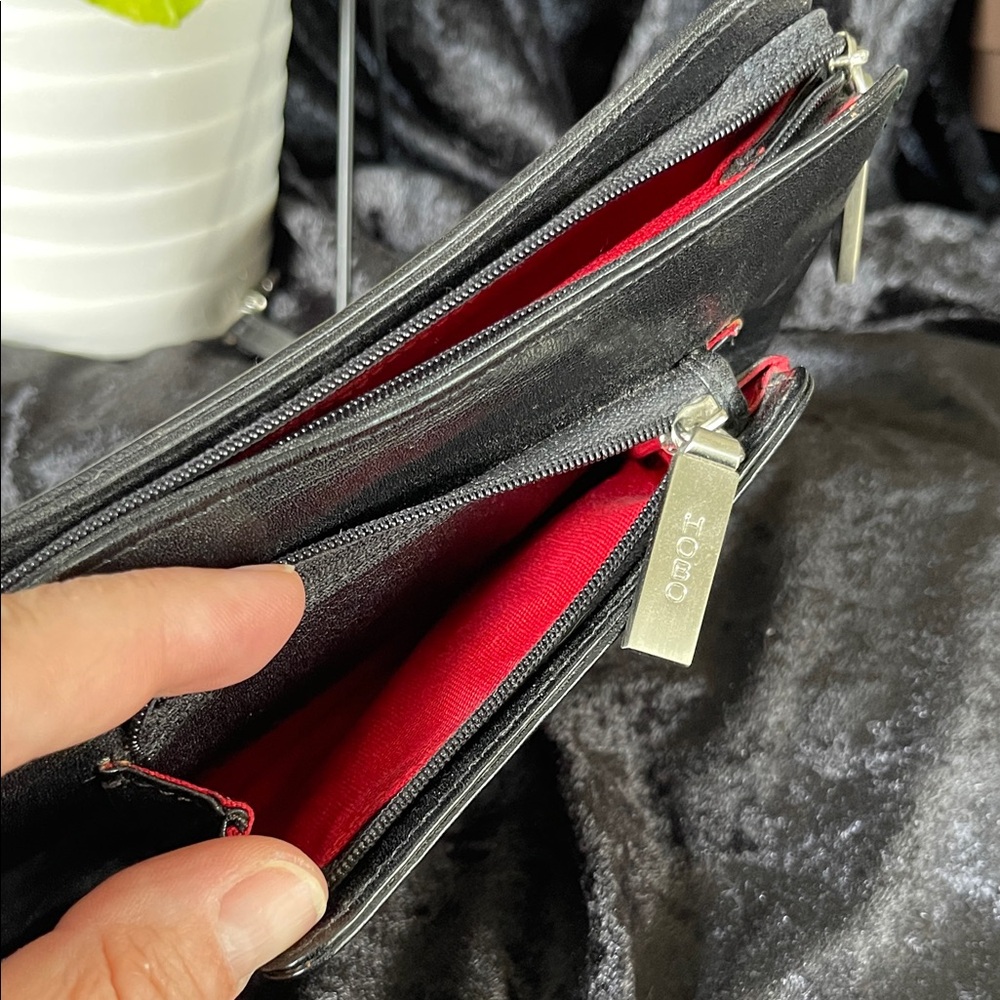 HOBO Black Leather Clutch - Picture 10 of 10